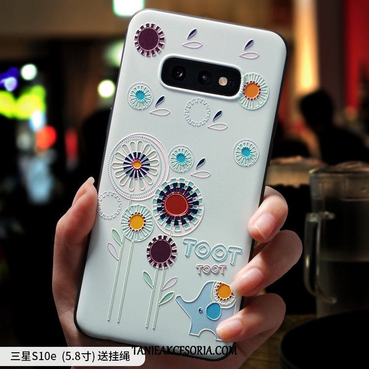 Etui Samsung Galaxy S10e Zielony Gwiazda Ochraniacz, Obudowa Samsung Galaxy S10e Anti-fall Telefon Komórkowy Modna Marka