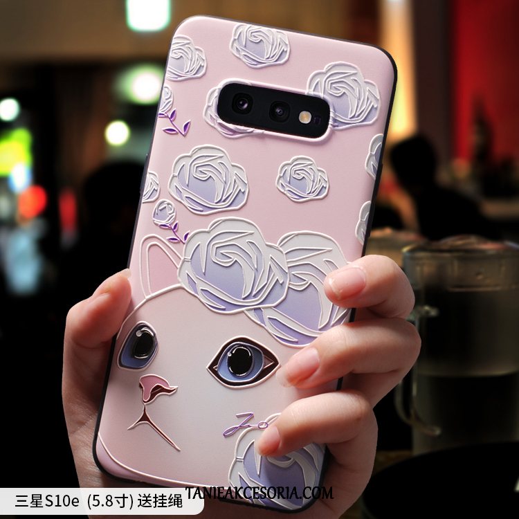 Etui Samsung Galaxy S10e Zielony Gwiazda Ochraniacz, Obudowa Samsung Galaxy S10e Anti-fall Telefon Komórkowy Modna Marka