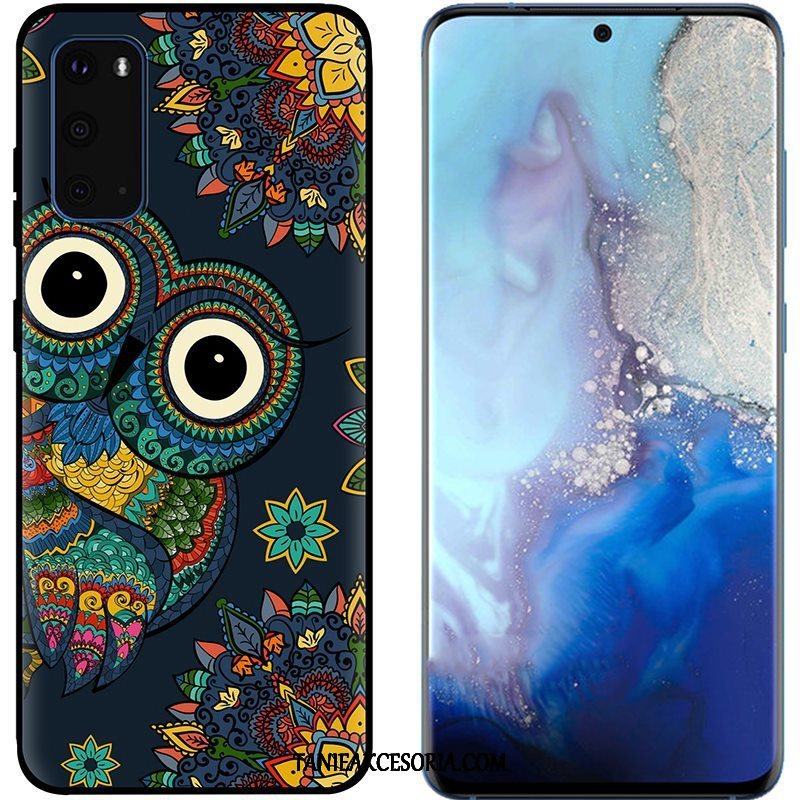 Etui Samsung Galaxy S20 Miękki Telefon Komórkowy Kolor, Pokrowce Samsung Galaxy S20 Purpurowy Czarny Modna Marka