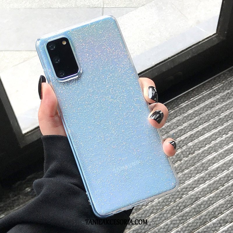 Etui Samsung Galaxy S20 Ochraniacz Gradient Miękki, Futerał Samsung Galaxy S20 Fantazja Telefon Komórkowy Niebieski