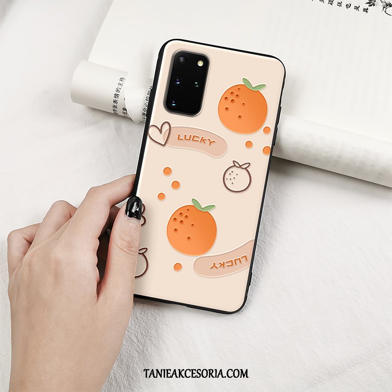 Etui Samsung Galaxy S20+ Tendencja Miękki Silikonowe, Obudowa Samsung Galaxy S20+ Szczęśliwy Ochraniacz Relief