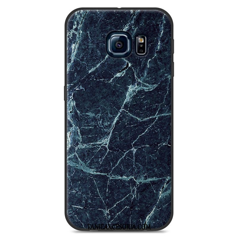 Etui Samsung Galaxy S6 Edge Kolor Telefon Komórkowy Wzór, Futerał Samsung Galaxy S6 Edge Szary Silikonowe Gwiazda