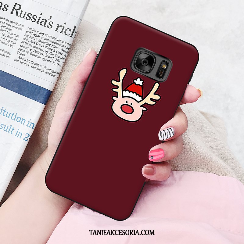 Etui Samsung Galaxy S6 Edge Miękki Silikonowe Czarny, Obudowa Samsung Galaxy S6 Edge Osobowość Kreatywne Telefon Komórkowy