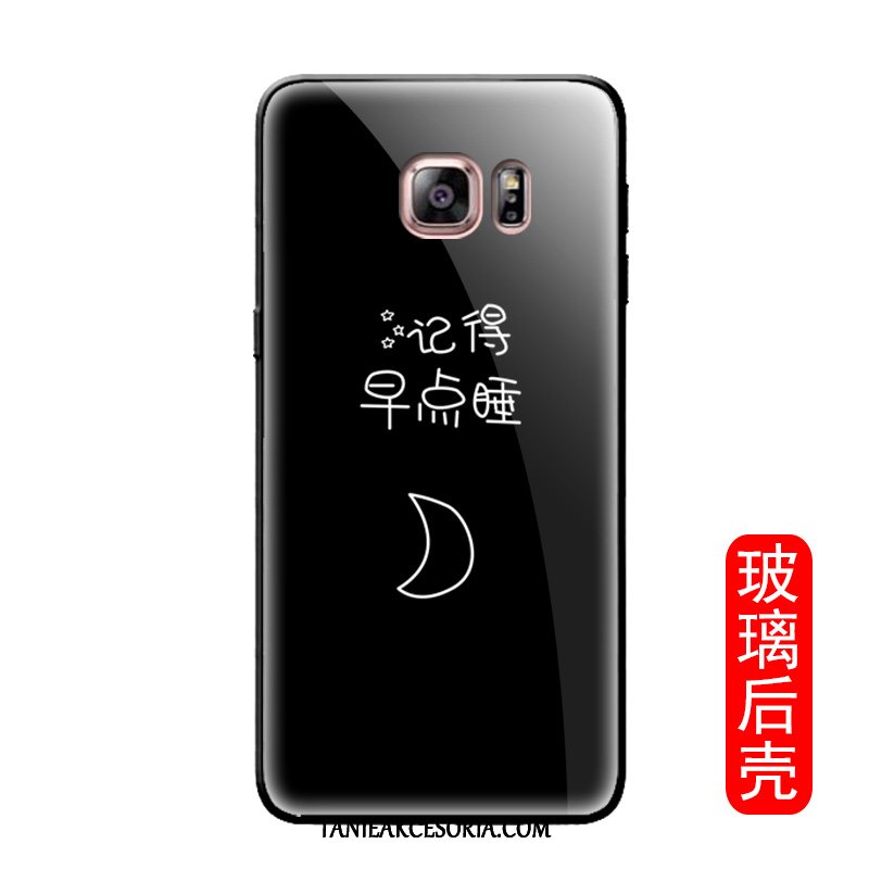 Etui Samsung Galaxy S6 Edge Ochraniacz Czarny Zakochani, Obudowa Samsung Galaxy S6 Edge Zabawne Telefon Komórkowy Kreatywne