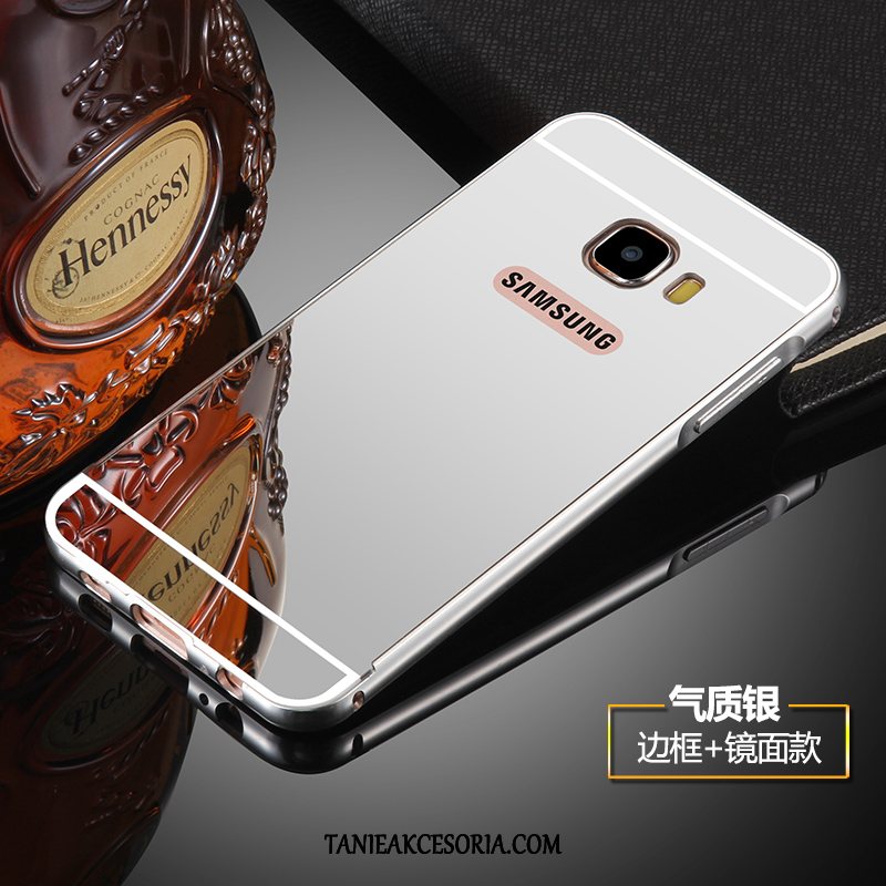 Etui Samsung Galaxy S6 Edge Ochraniacz Metal Nowy, Futerał Samsung Galaxy S6 Edge Gwiazda Granica Czarny