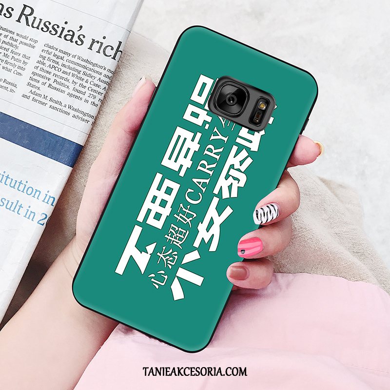 Etui Samsung Galaxy S6 Miękki Osobowość Czarny, Obudowa Samsung Galaxy S6 Silikonowe Kreatywne Gwiazda