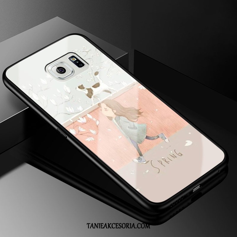 Etui Samsung Galaxy S6 Szkło All Inclusive Miękki, Futerał Samsung Galaxy S6 Silikonowe Anti-fall Zielony