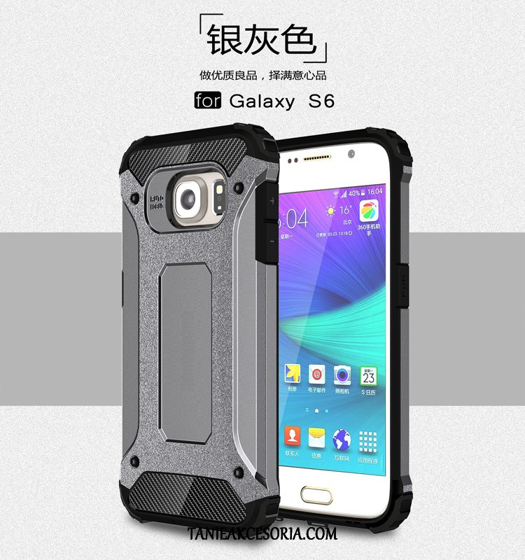 Etui Samsung Galaxy S6 Telefon Komórkowy Gwiazda Złoto, Pokrowce Samsung Galaxy S6 Anti-fall