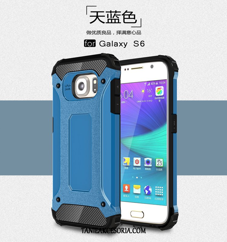 Etui Samsung Galaxy S6 Telefon Komórkowy Gwiazda Złoto, Pokrowce Samsung Galaxy S6 Anti-fall