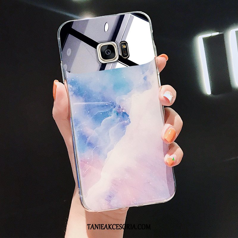 Etui Samsung Galaxy S7 Czerwony Netto Gradient Duży, Futerał Samsung Galaxy S7 Kolor Kosmetyczka Proste