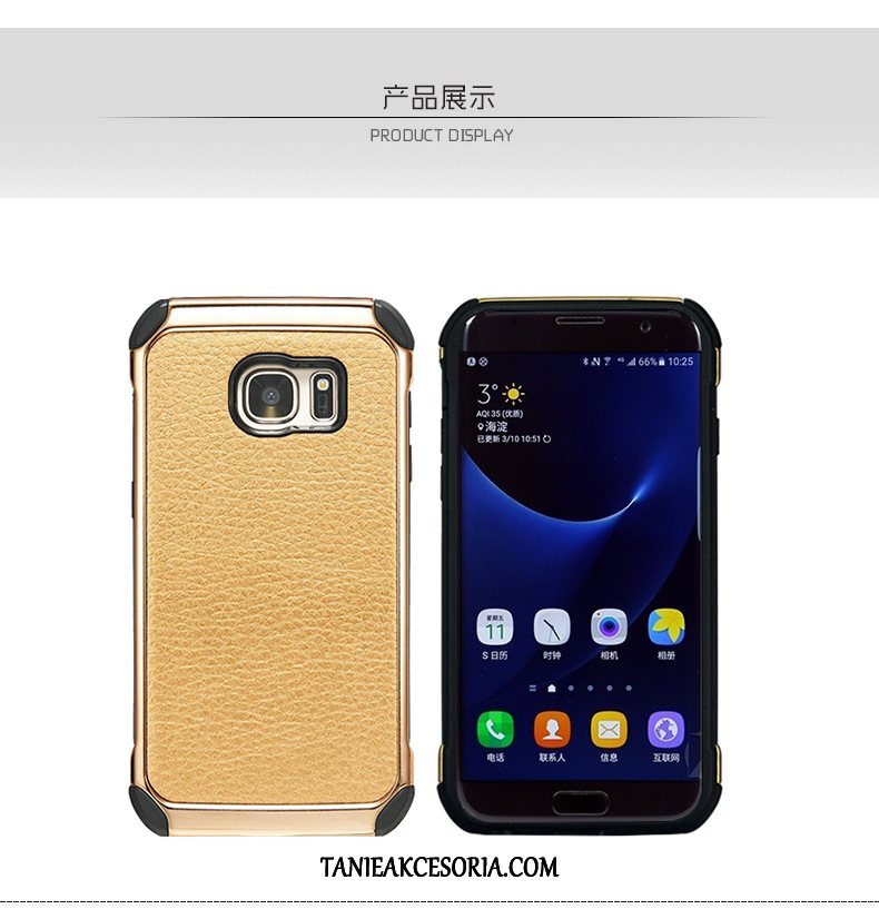 Etui Samsung Galaxy S7 Edge Czerwony Telefon Komórkowy Gwiazda, Pokrowce Samsung Galaxy S7 Edge Tylna Pokrywa