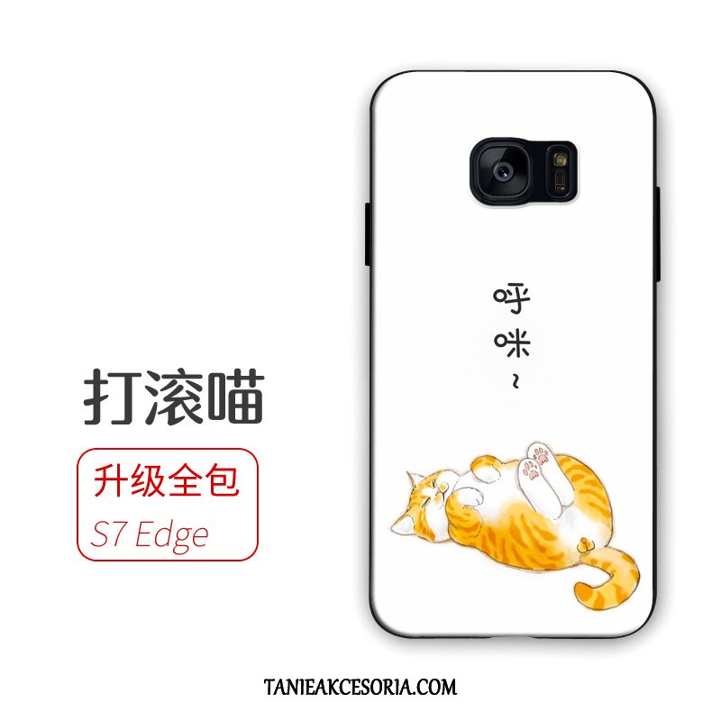 Etui Samsung Galaxy S7 Edge Gwiazda Zakochani Kreskówka, Obudowa Samsung Galaxy S7 Edge Anti-fall Osobowość Niebieski