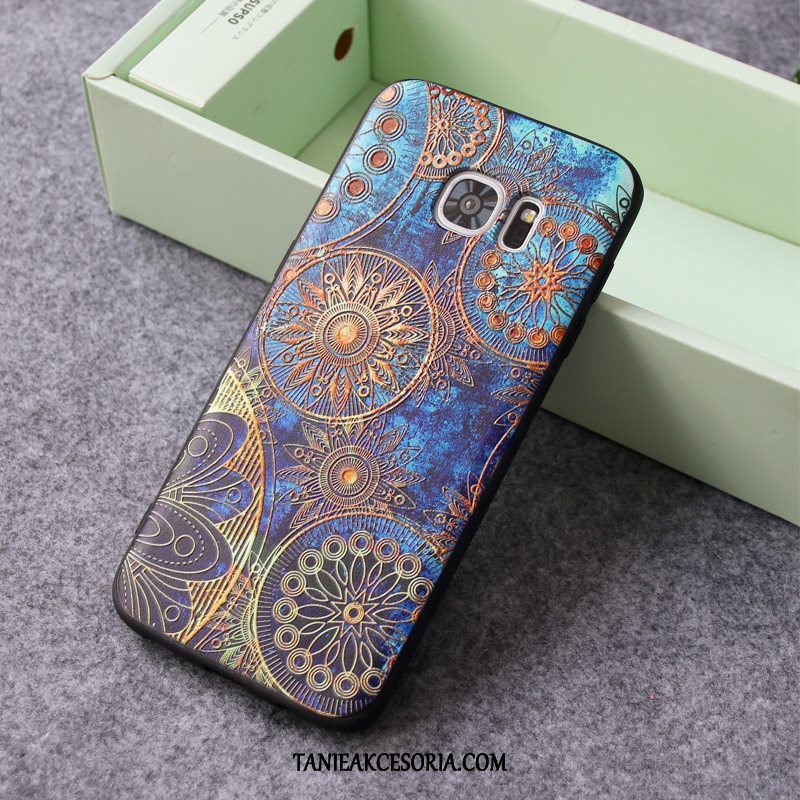 Etui Samsung Galaxy S7 Edge Telefon Komórkowy Relief Nowy, Obudowa Samsung Galaxy S7 Edge All Inclusive Nubuku Gwiazda