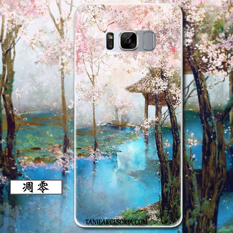 Etui Samsung Galaxy S8 Lekki I Cienki Wspornik Silikonowe, Futerał Samsung Galaxy S8 Sceneria Chiński Styl Miękki