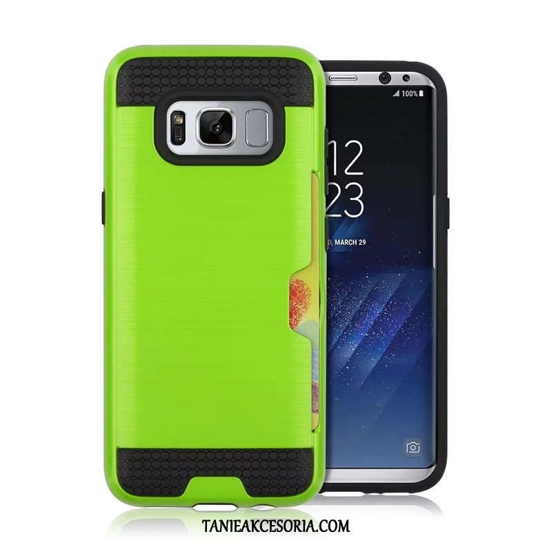 Etui Samsung Galaxy S8+ Szary Osobowość Karta, Obudowa Samsung Galaxy S8+ Gwiazda Anti-fall Srebro