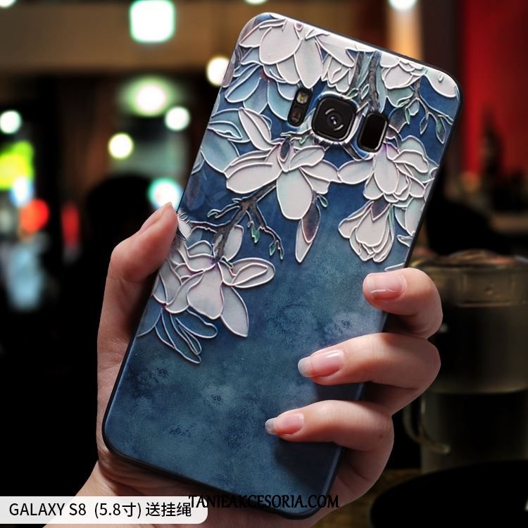 Etui Samsung Galaxy S8 Telefon Komórkowy All Inclusive Gwiazda, Futerał Samsung Galaxy S8 Zielony Silikonowe Cienkie