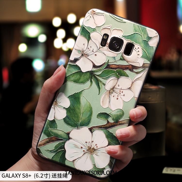 Etui Samsung Galaxy S8+ Telefon Komórkowy Gwiazda Cienkie, Futerał Samsung Galaxy S8+ Niebieski All Inclusive Miękki