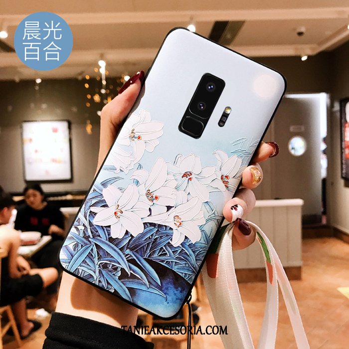 Etui Samsung Galaxy S9+ Akcesoria Wiszące Ozdoby Ochraniacz, Obudowa Samsung Galaxy S9+ Długie All Inclusive Zielony