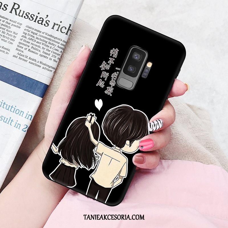 Etui Samsung Galaxy S9+ Anti-fall Piękny Telefon Komórkowy, Futerał Samsung Galaxy S9+ Miękki Silikonowe Czarny