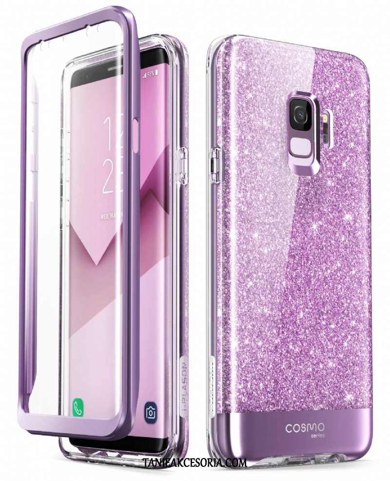 Etui Samsung Galaxy S9 Anti-fall Telefon Komórkowy Ochraniacz, Pokrowce Samsung Galaxy S9 All Inclusive Proszek Gwiazda