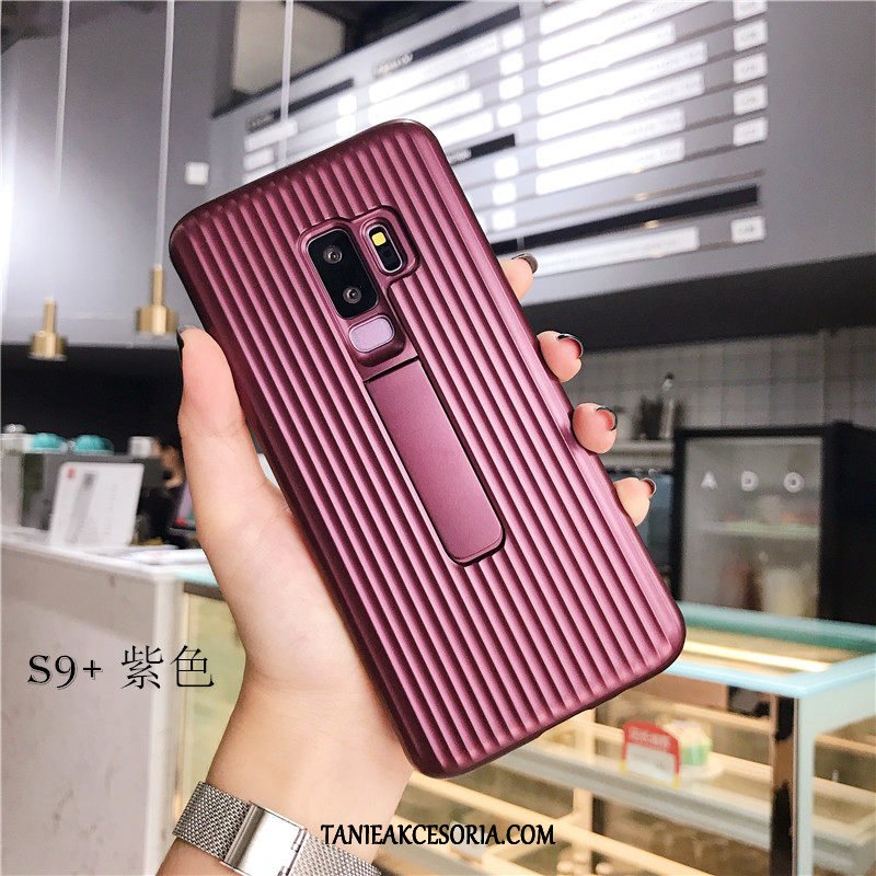 Etui Samsung Galaxy S9+ Gwiazda All Inclusive Telefon Komórkowy, Obudowa Samsung Galaxy S9+ Ochraniacz Czerwony Netto Purpurowy