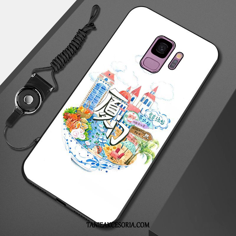 Etui Samsung Galaxy S9 Gwiazda Sceneria Moda, Pokrowce Samsung Galaxy S9 Biały Telefon Komórkowy Specjalne