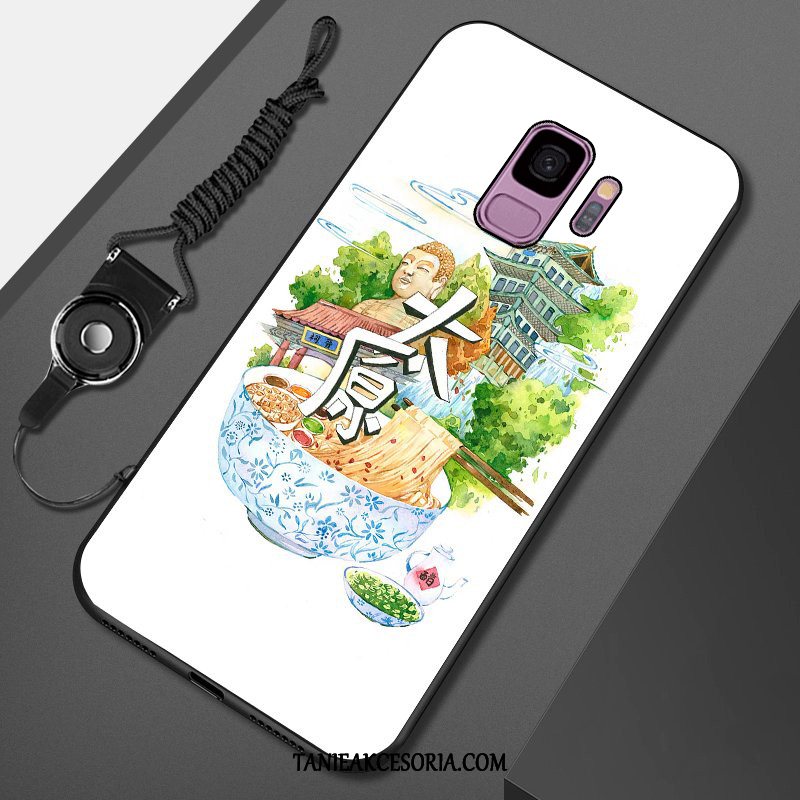 Etui Samsung Galaxy S9 Gwiazda Sceneria Moda, Pokrowce Samsung Galaxy S9 Biały Telefon Komórkowy Specjalne