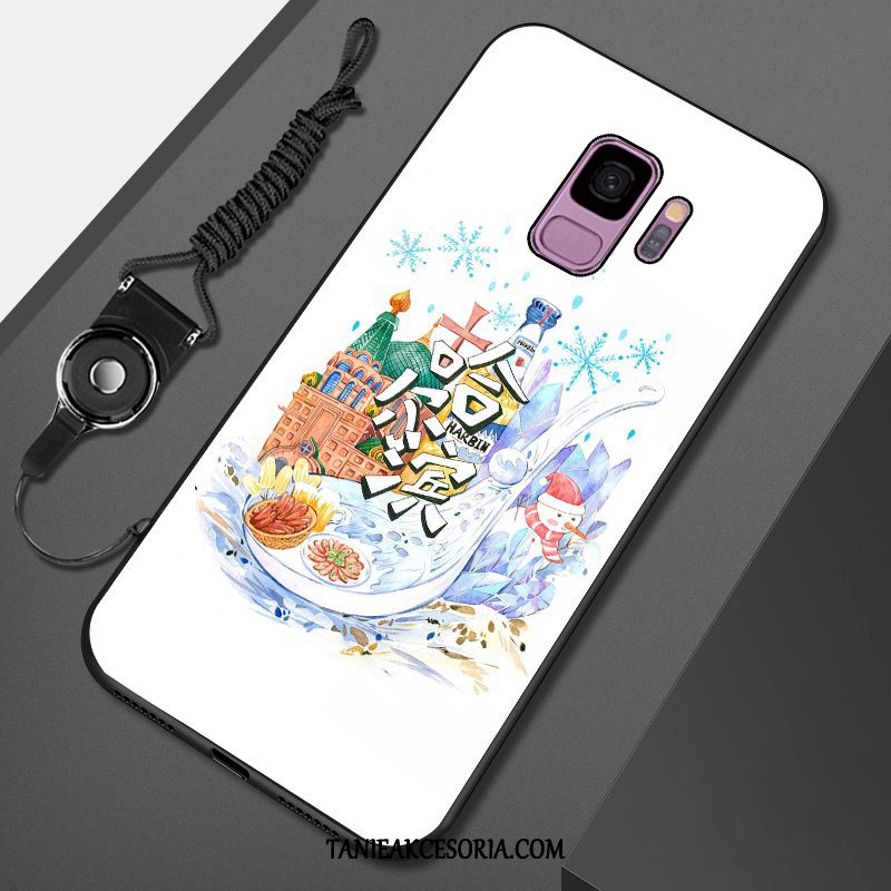 Etui Samsung Galaxy S9 Gwiazda Sceneria Moda, Pokrowce Samsung Galaxy S9 Biały Telefon Komórkowy Specjalne