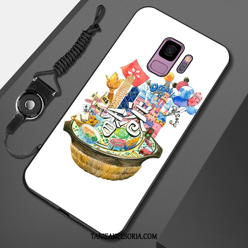 Etui Samsung Galaxy S9 Gwiazda Sceneria Moda, Pokrowce Samsung Galaxy S9 Biały Telefon Komórkowy Specjalne