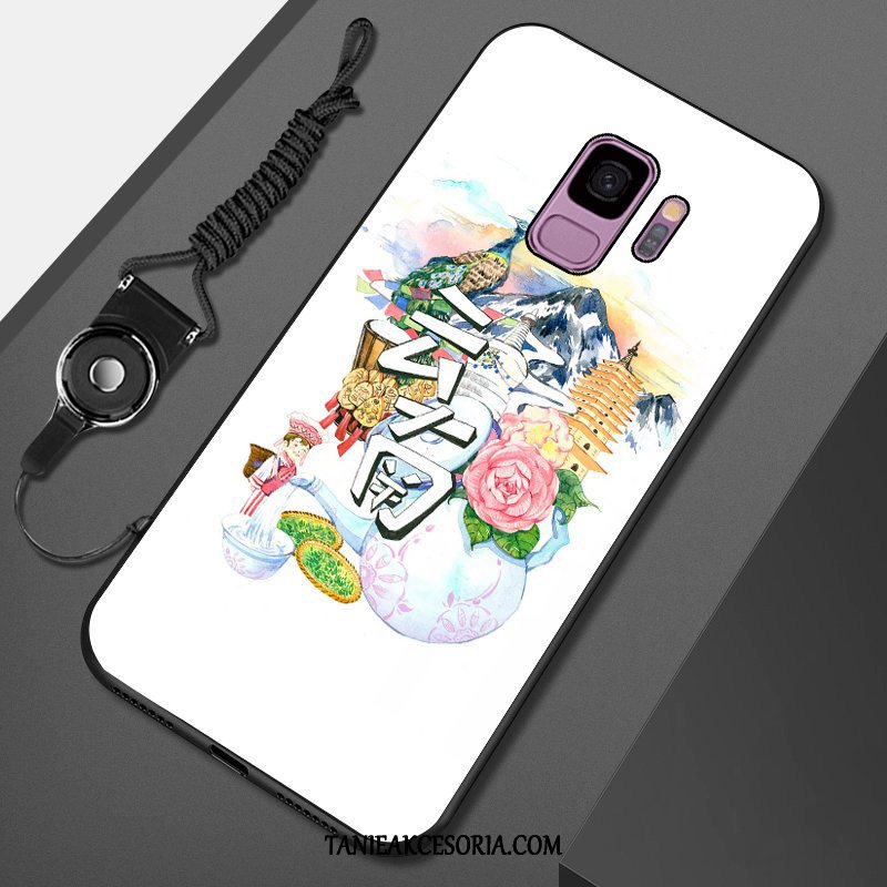 Etui Samsung Galaxy S9 Gwiazda Sceneria Moda, Pokrowce Samsung Galaxy S9 Biały Telefon Komórkowy Specjalne