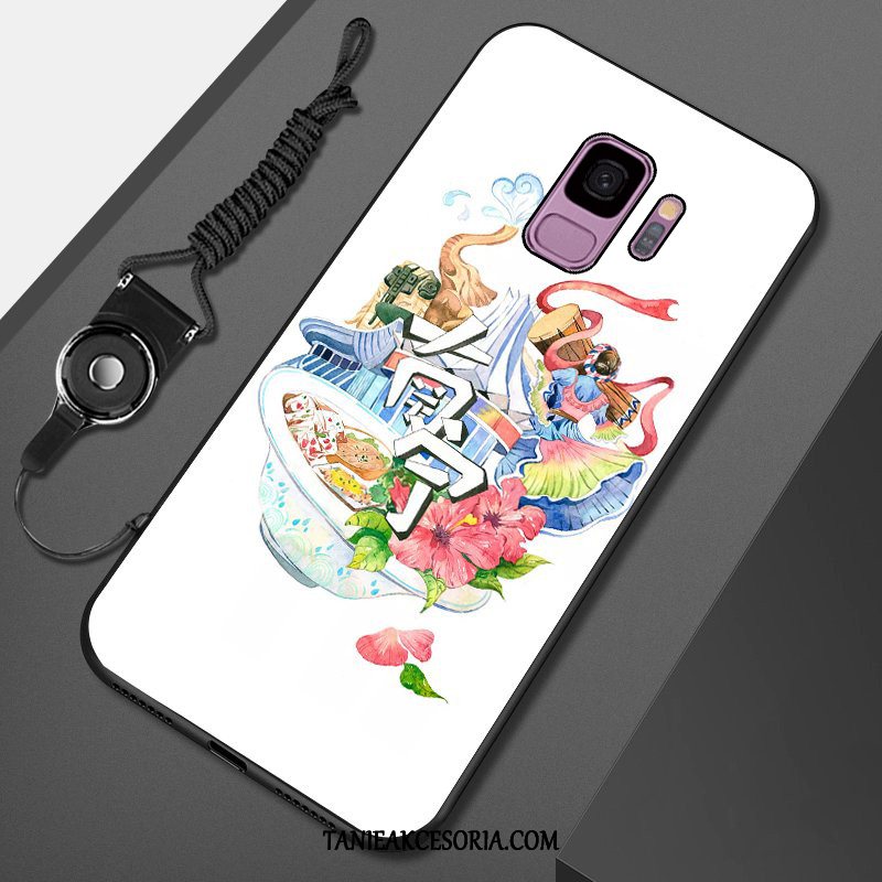 Etui Samsung Galaxy S9 Gwiazda Sceneria Moda, Pokrowce Samsung Galaxy S9 Biały Telefon Komórkowy Specjalne