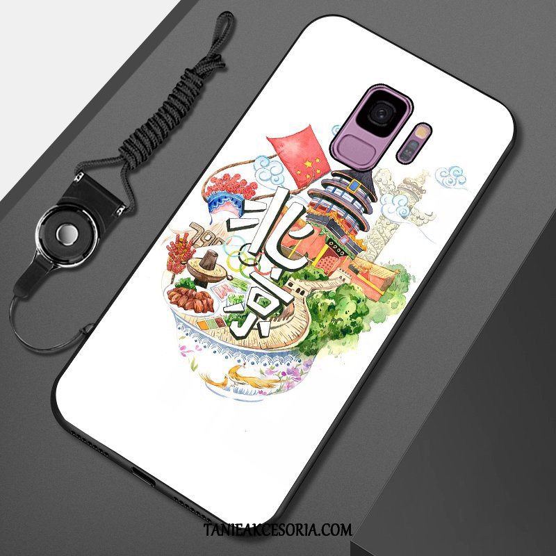 Etui Samsung Galaxy S9 Gwiazda Sceneria Moda, Pokrowce Samsung Galaxy S9 Biały Telefon Komórkowy Specjalne