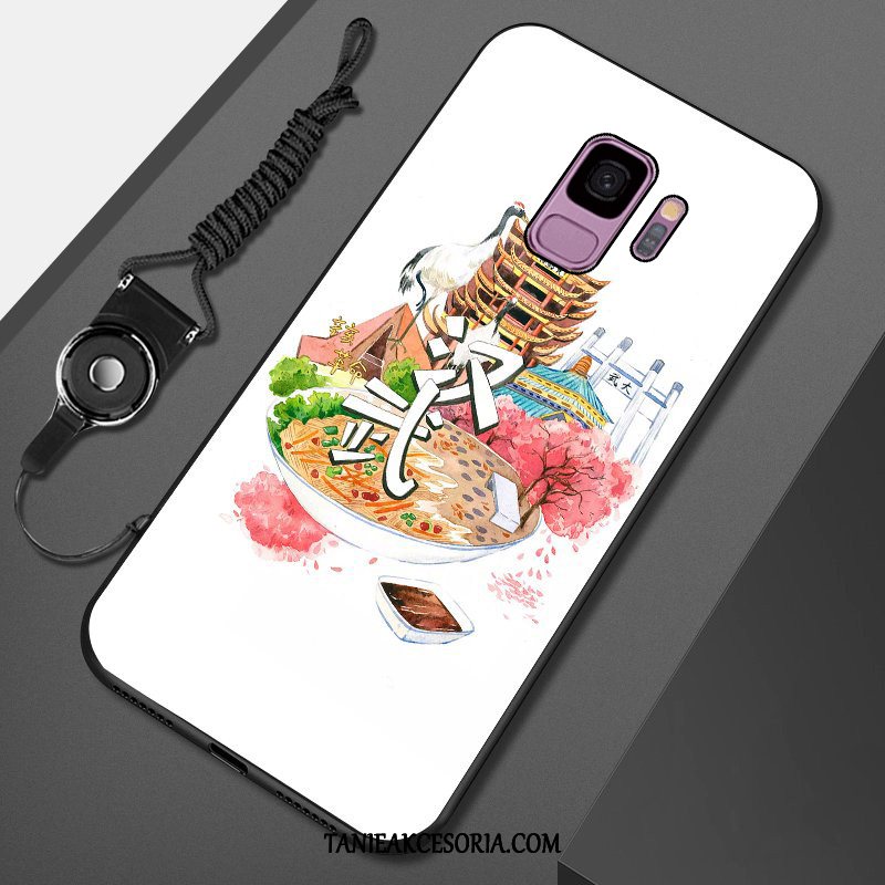 Etui Samsung Galaxy S9 Gwiazda Sceneria Moda, Pokrowce Samsung Galaxy S9 Biały Telefon Komórkowy Specjalne