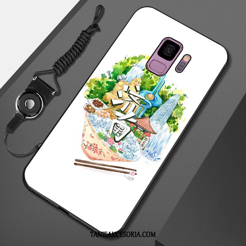 Etui Samsung Galaxy S9 Gwiazda Sceneria Moda, Pokrowce Samsung Galaxy S9 Biały Telefon Komórkowy Specjalne