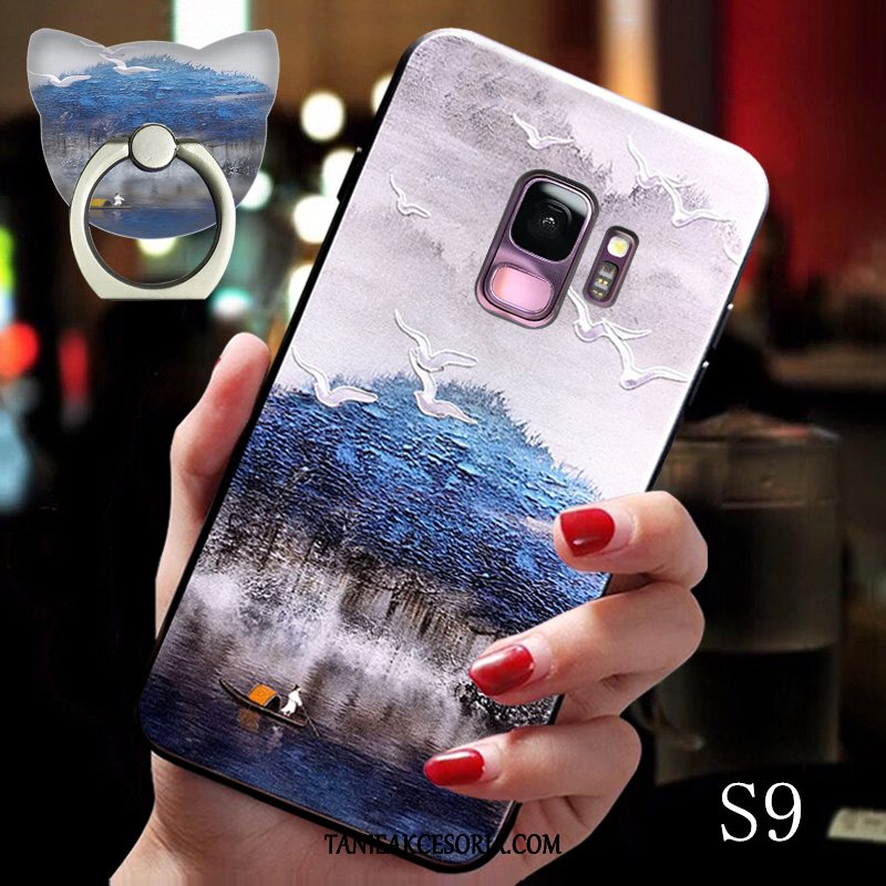 Etui Samsung Galaxy S9 Miękki Klamra Wspornik, Obudowa Samsung Galaxy S9 Kreatywne Tendencja Anti-fall