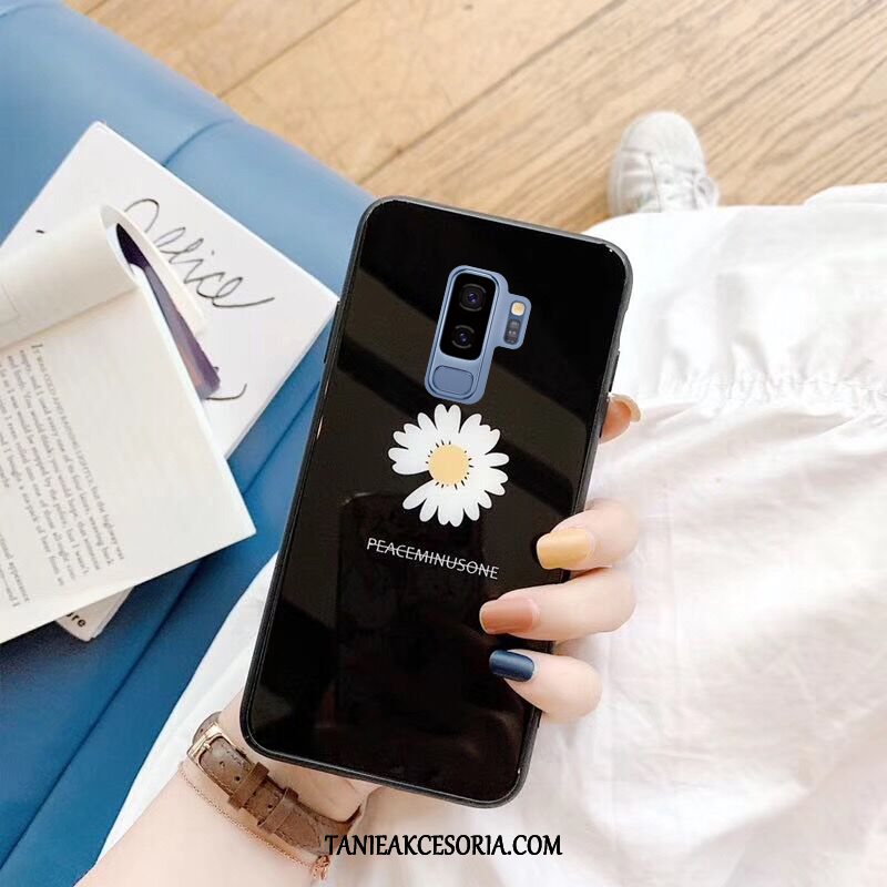 Etui Samsung Galaxy S9+ Miękki Pu Słońce, Futerał Samsung Galaxy S9+ Szkło Czarny All Inclusive