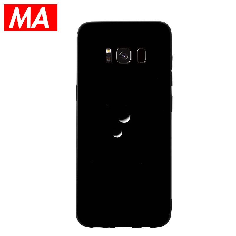 Etui Samsung Galaxy S9 Ochraniacz Gwiaździsty Silikonowe, Futerał Samsung Galaxy S9 Miękki Miesiąc Ładny