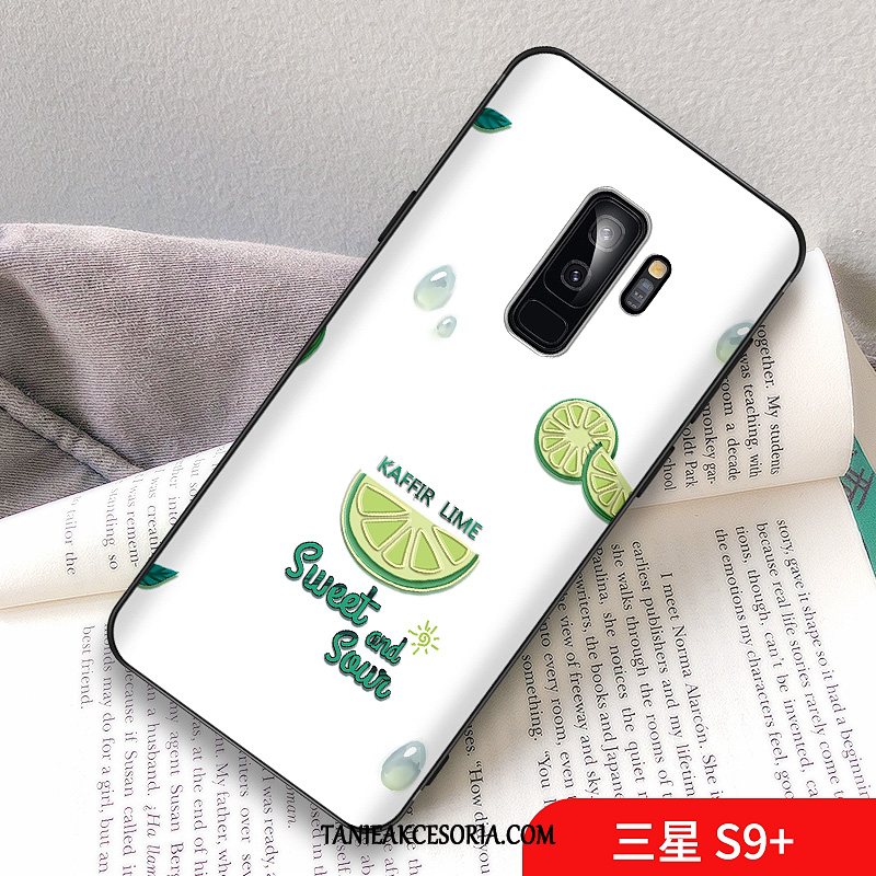 Etui Samsung Galaxy S9+ Ochraniacz Lekki Luksus Osobowość, Obudowa Samsung Galaxy S9+ Świeży Kreatywne Zielony