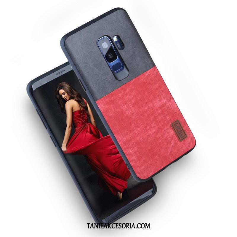 Etui Samsung Galaxy S9+ Tendencja Kreatywne Modna Marka, Obudowa Samsung Galaxy S9+ Silikonowe Nubuku Szary