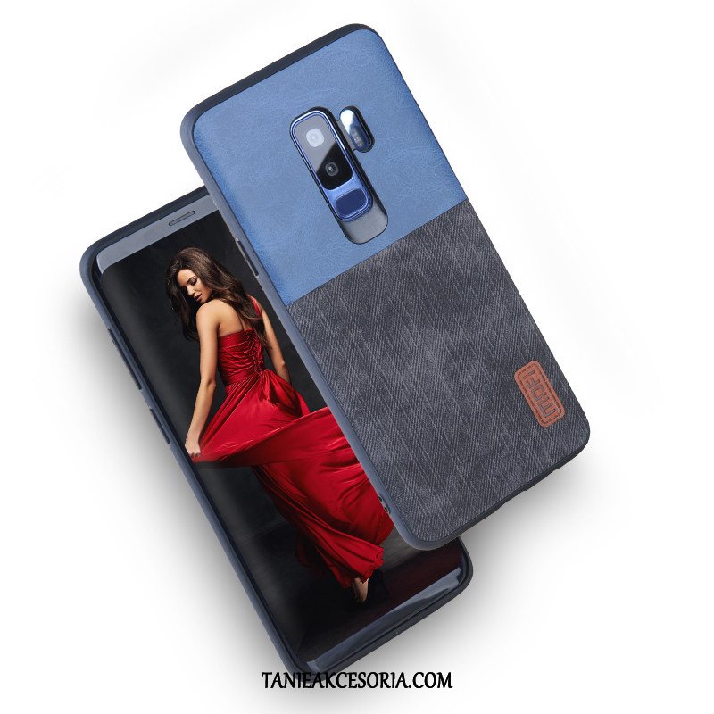 Etui Samsung Galaxy S9+ Tendencja Kreatywne Modna Marka, Obudowa Samsung Galaxy S9+ Silikonowe Nubuku Szary