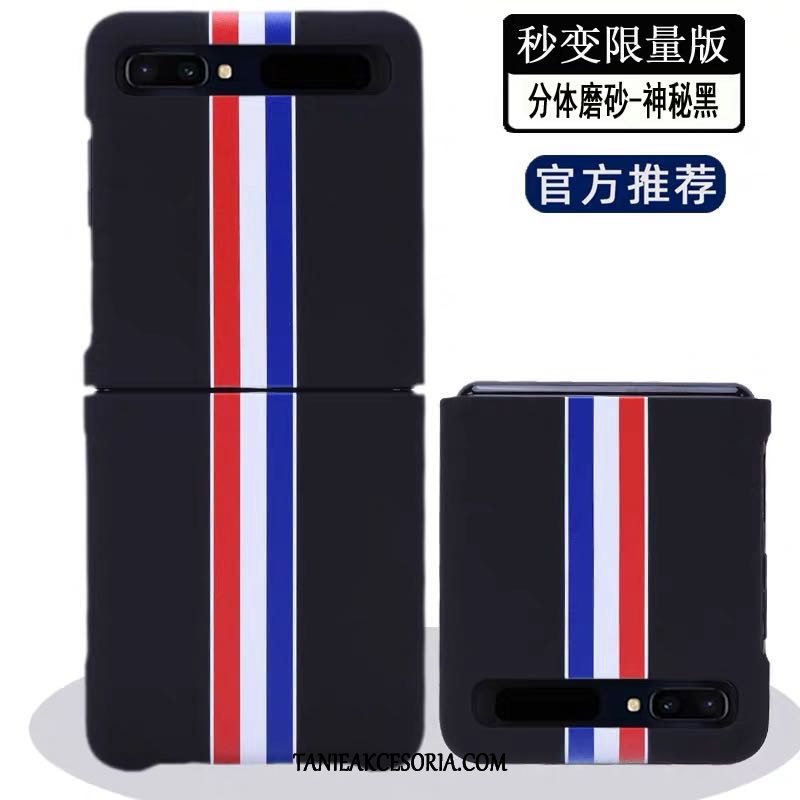 Etui Samsung Z Flip Anti-fall Przezroczysty Cienka, Pokrowce Samsung Z Flip Gwiazda Niebieski Telefon Komórkowy