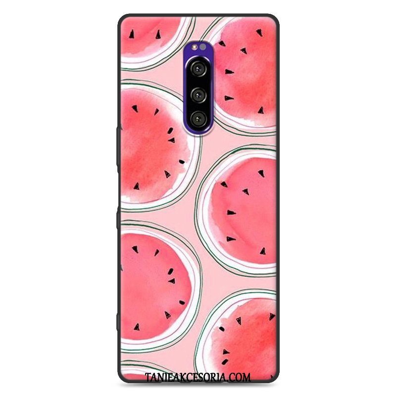 Etui Sony Xperia 1 Niebieski Ochraniacz Silikonowe, Obudowa Sony Xperia 1 Miękki Kolor All Inclusive