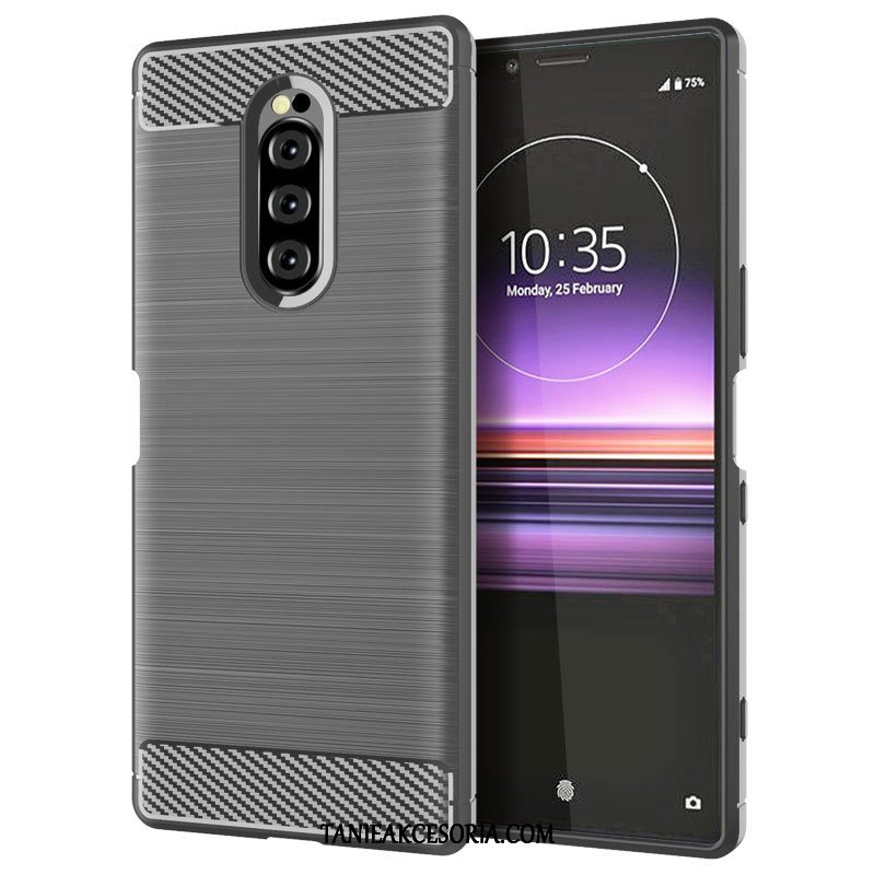 Etui Sony Xperia 1 Nowy Zielony Anti-fall, Pokrowce Sony Xperia 1 Silikonowe Ochraniacz Miękki