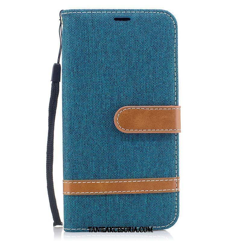 Etui Sony Xperia 5 Kreatywne Portfel All Inclusive, Futerał Sony Xperia 5 Denim Purpurowy Nowy