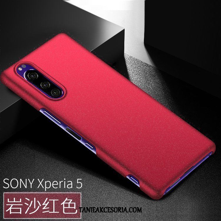 Etui Sony Xperia 5 Trudno Nubuku Ochraniacz, Futerał Sony Xperia 5 Telefon Komórkowy Cienka Zielony