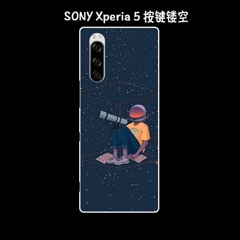 Etui Sony Xperia L3 Silikonowe Anti-fall Vintage, Futerał Sony Xperia L3 Telefon Komórkowy Sztuka Miękki