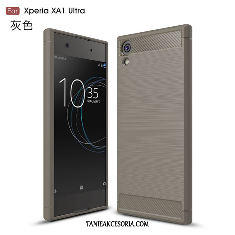 Etui Sony Xperia Xa1 Ultra Niebieski Moda Telefon Komórkowy, Pokrowce Sony Xperia Xa1 Ultra Anti-fall Tendencja Silikonowe