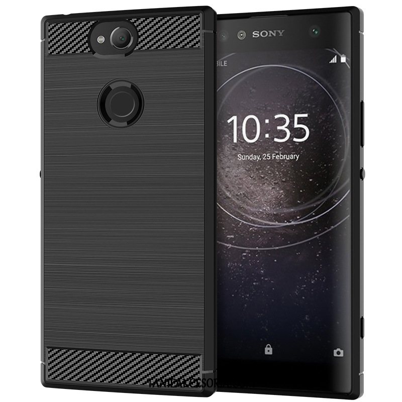 Etui Sony Xperia Xa2 Plus Niebieski Miękki Silikonowe, Futerał Sony Xperia Xa2 Plus Anti-fall Ochraniacz Jedwab