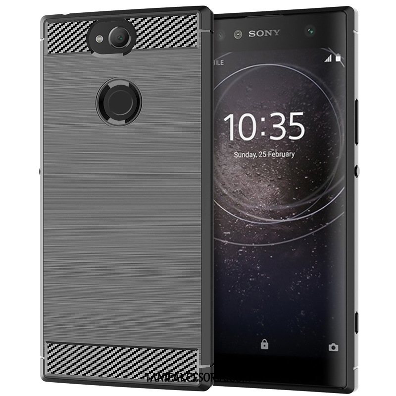 Etui Sony Xperia Xa2 Plus Niebieski Miękki Silikonowe, Futerał Sony Xperia Xa2 Plus Anti-fall Ochraniacz Jedwab