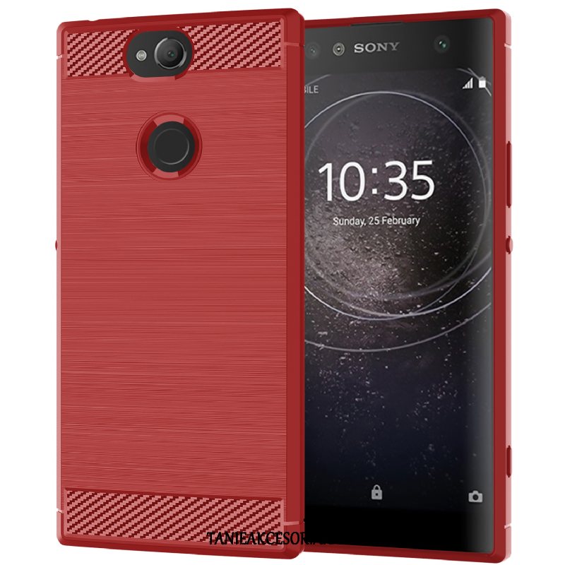 Etui Sony Xperia Xa2 Plus Niebieski Tendencja Anti-fall, Obudowa Sony Xperia Xa2 Plus Jedwab Telefon Komórkowy Miękki